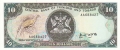 Trinidad Tobago 10 Dollars, (1985)